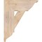 Ekena Millwork Traditional Traditional Smooth Bracket, Douglas Fir, 5 1/2"W x 18"D x 22"H BKT06X18X22TRA01SDF - alternate 2